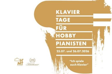 Klaviertage für Hobbypianist:innen Logo der Klaviertage