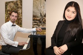 Porträt eines Mannes und einer Frau