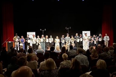 Preisträgerkonzert des Elise-Meyer Wettbewerbs 2026 - Gruppenfoto
