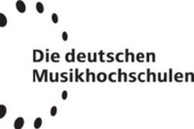 Logo der rektorenkoonferenz der Deutschen Musikhochschulken